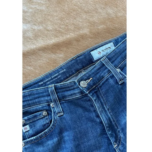 AG Adriano Goldschmied The Farrah High Rise Ankle Jeans - Picture 5 of 7